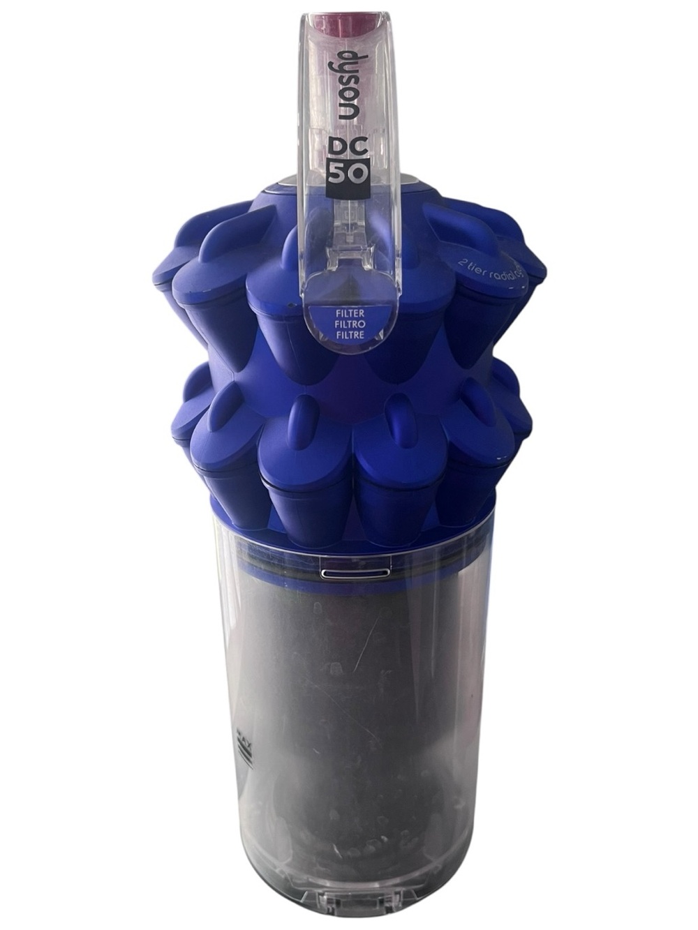 Dyson DC50 UP15 CANISTER DIRT DUST BIN CAN CUP w/ CYCLONE 965073-02 / 965070-01